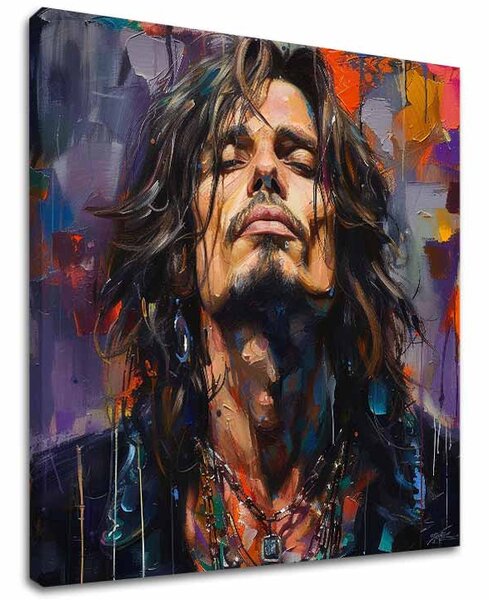 Obraz Chris Cornell - Hlas grunge scény | dokončené rukou umelca - 60x60 cm