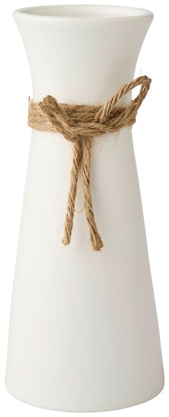 VÁZA, textil, keramika, 20 cm Ambia Home - Vázy