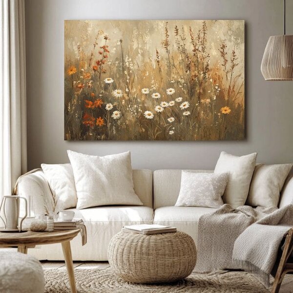 Obraz harmónia rustikálnej elegancie | dokončené rukou umelca - 40x60 cm
