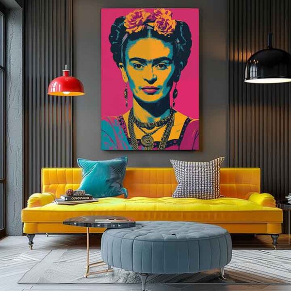 Obraz Frida Pop | Talianske plátno - 40x50 cm