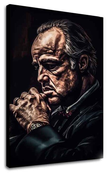 Obraz Godfather: Moc a rešpekt | Talianske plátno - 60x90 cm