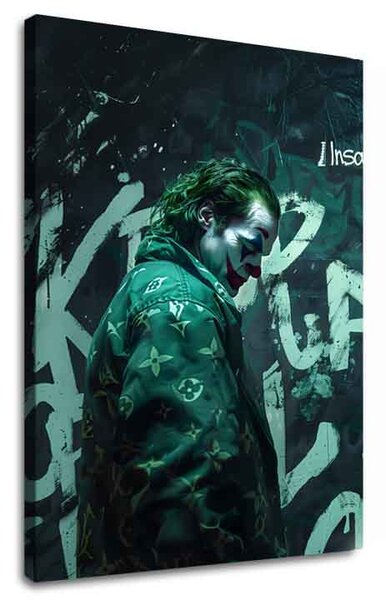 Obraz Joker: Vuitton štýl | Talianske plátno - 60x90 cm