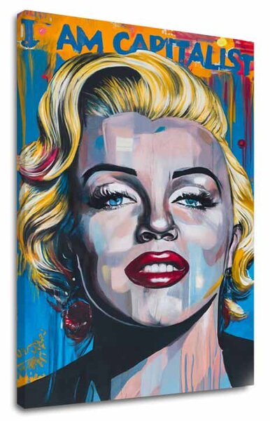 Obraz Marilyn Monroe - Kapitalistický šarm | dokončené rukou umelca - 60x90 cm
