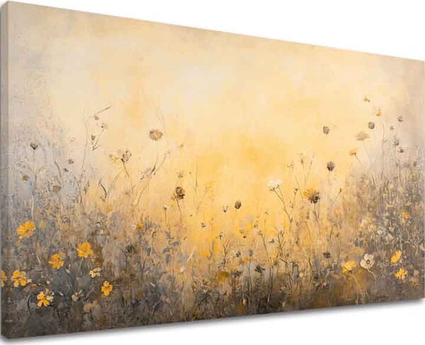 Obraz slnečnej lúky | dokončené rukou umelca - 40x60 cm