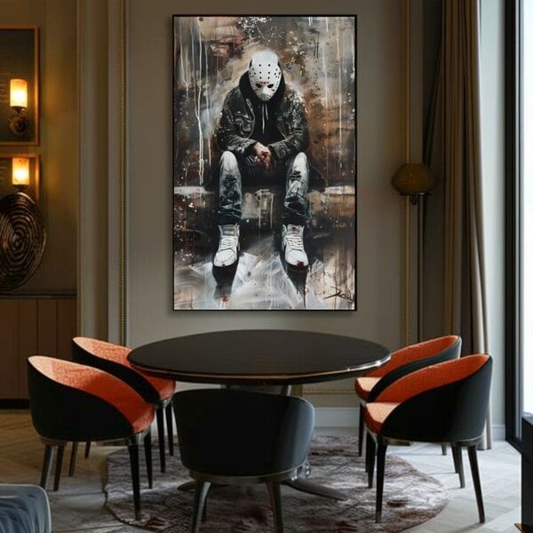 Obraz The Silent Killer | dokončené rukou umelca - 60x90 cm
