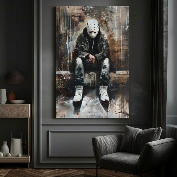 Obraz The Silent Killer | dokončené rukou umelca - 60x90 cm