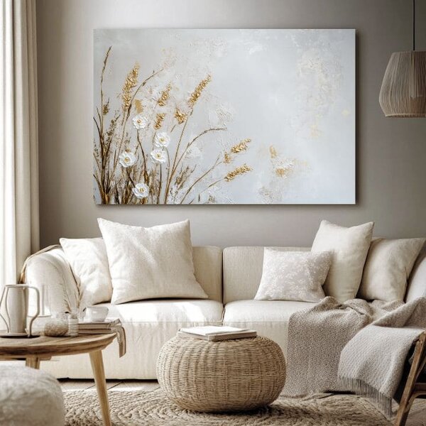 Obraz tichá lúka | dokončené rukou umelca - 40x60 cm