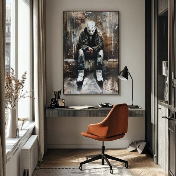 Obraz The Silent Killer | dokončené rukou umelca - 60x90 cm