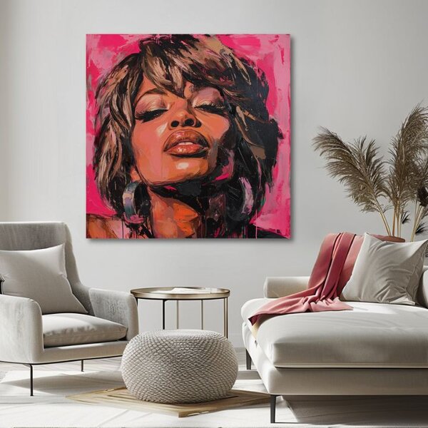 Obraz Tina Turner - Kráľovná rocku | dokončené rukou umelca - 60x60 cm