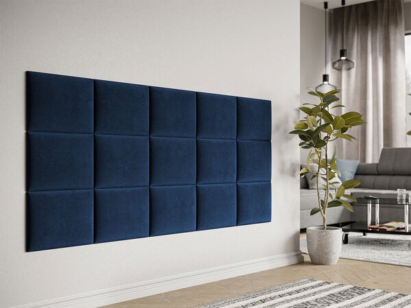 Mirjan24 Čalúnený nástenný panel Pag 40x30 cm, Farba čalúnenia:: ekokoža Soft 011 (čierna) 5903211019708
