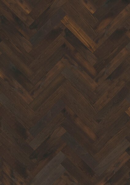 KAHRS Herringbone Dub cd dymový tmavý 111PCDEKFCKE600 - 2.30 m2