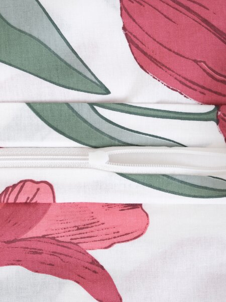 Bavlnená obliečka na vankúš Renforcé 40 × 40 cm – Tulipány