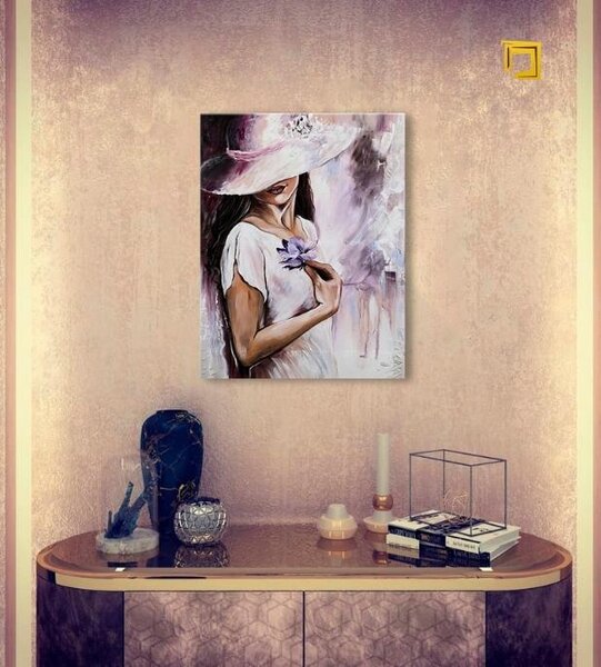 Obraz na plátne ŽENA Zľava 60 % 85x110 cm