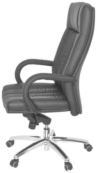 KANCELÁRSKE KRESLO, vzhľad kože, čierna MID.YOU - Online Only kancelárie, Online Only