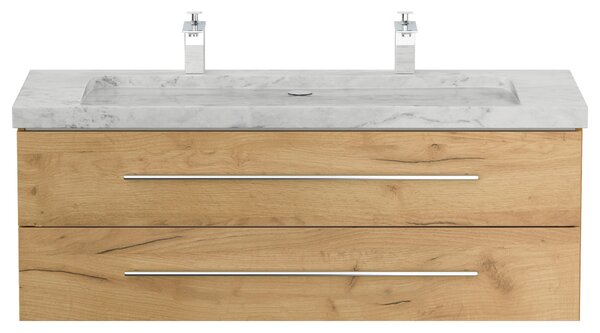 SKRINKA S UMÝVADLOM, farba duba, farba duba, 130 cm MID.YOU - Kúpeľňové skrinky, Online Only