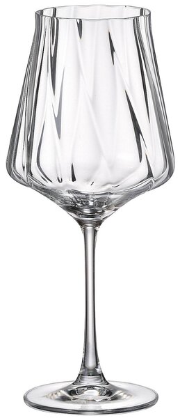 VÝPREDAJ Crystal Bohemia Cettia optic poháre na víno 700 ml