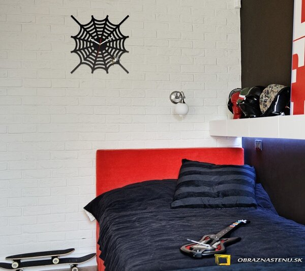 Moderné nástenné hodiny SPIDER