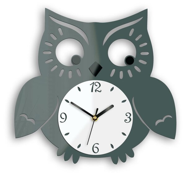 Moderné nástenné hodiny MRS. OWL