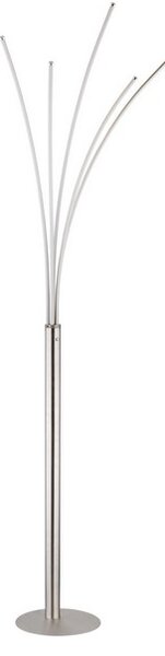 Stojacia lampa LED 3000K matný nikel, opál IP20 GLOBO lighting BIZZY 59229N