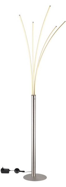 Stojacia lampa LED 3000K matný nikel, opál IP20 GLOBO lighting BIZZY 59229N