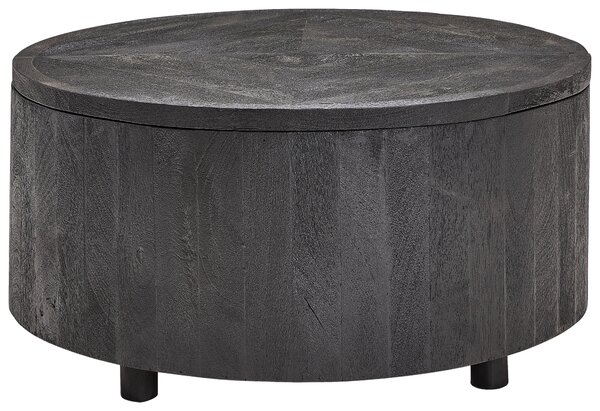 KONFERENČNÝ STOLÍK, čierna, drevo, 70/70/35 cm Livetastic - Stolíky do obývačky, Online Only