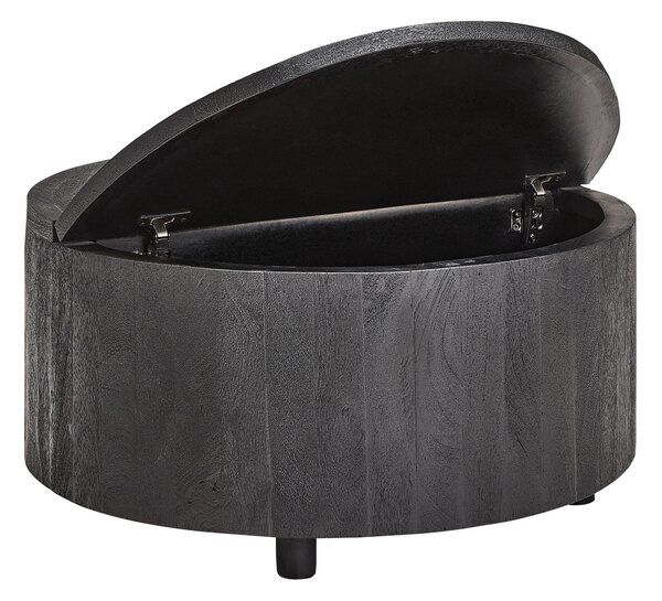 KONFERENČNÝ STOLÍK, čierna, drevo, 70/70/35 cm Livetastic - Stolíky do obývačky, Online Only