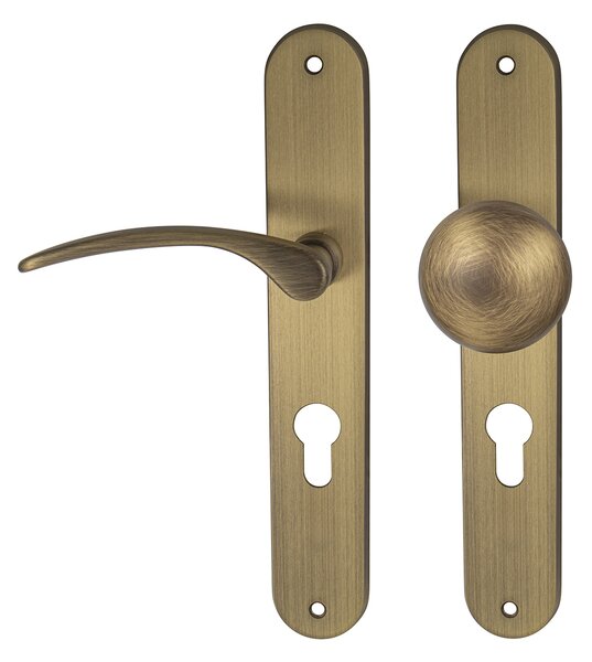 MPK - LAURA - SO guľa/kľučka ľavá PZ 90 mm Bronz matný