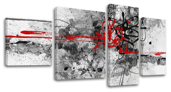 Obraz na plátne ABSTRAKT - 90x50 cm