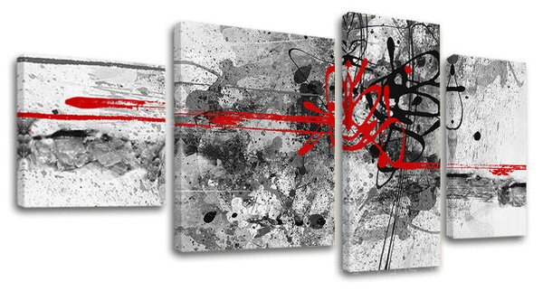 Obraz na plátne ABSTRAKT - 90x50 cm