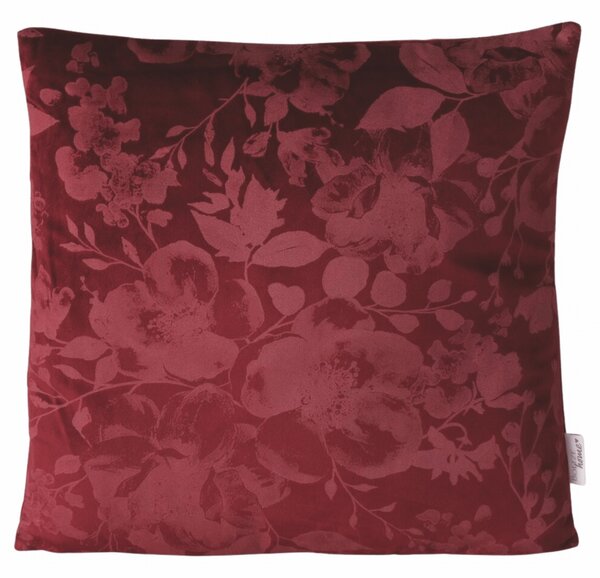 Dekoratívny vankúšik DALIA 45x45 cm, vínový