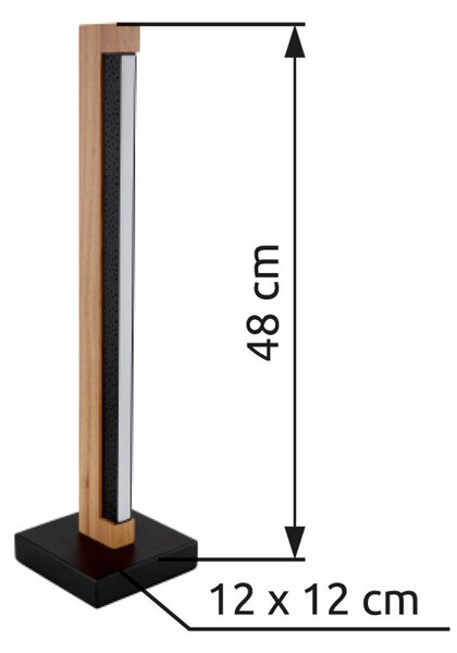 Globo 67849T LED stolná lampička STARLA | 8W integrovaný LED zdroj | 160lm | 3000K