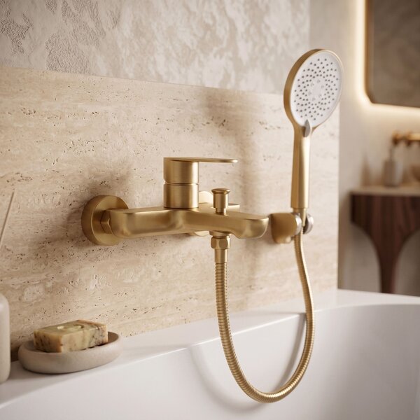 Kúpeľňová batéria REA Logan Brush Gold