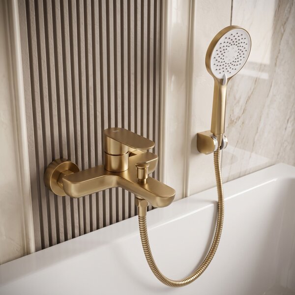Kúpeľňová batéria REA Logan Brush Gold