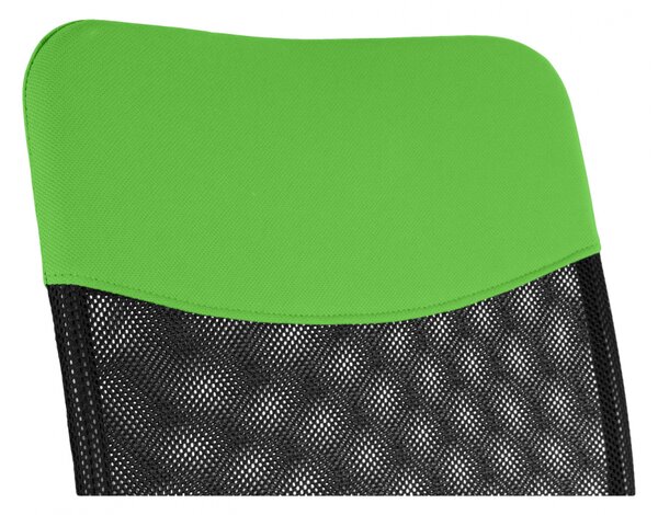 Detská stolička Neoseat TEENAGE — látka, čierna / zelená