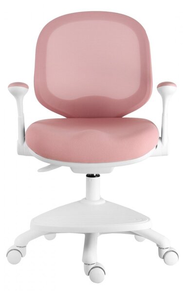 Detská rastúca stolička Neoseat KIDDY ONE — látka, ružová