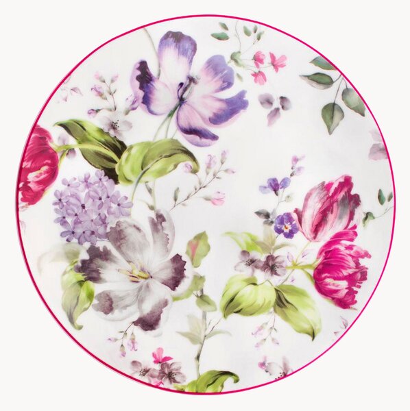 Porcelánové plytké taniere Madam, 12 ks
