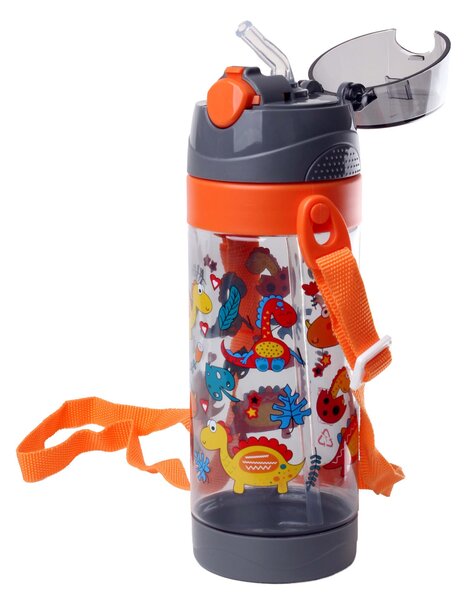 Detská fľaša na pitie so slamkou TORO 550ml MIX motívov