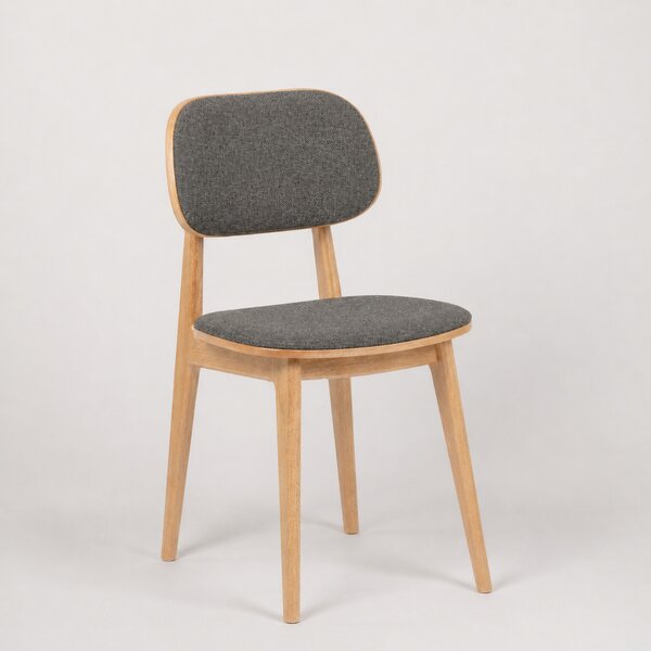StimaJedálenská stolička LULA soft čalúnená Vyberte variant ->: Dub natural, Vyberte látku ->: LUX Terracotta 10