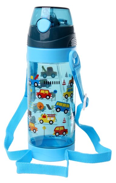 Detská fľaša na pitie so slamkou TORO 550ml MIX motívov