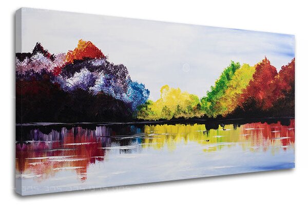 Obraz na plátne KRAJINA 1 dielny - 85x40 cm