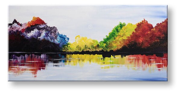 Obraz na plátne KRAJINA 1 dielny - 85x40 cm