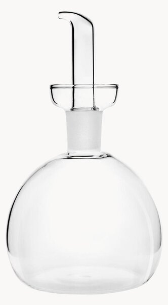 Okrúhla fľaša na olej z borosilikátového skla Pure, 125 ml
