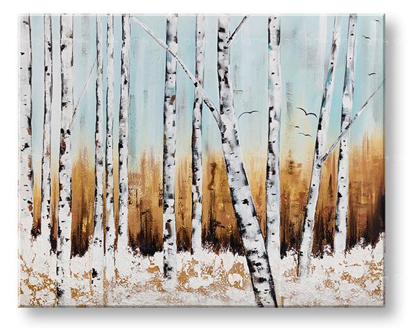 Obraz na plátne STROMY - 100x80 cm