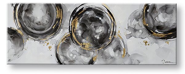 Obraz na plátne ABSTRAKT - 90x30 cm