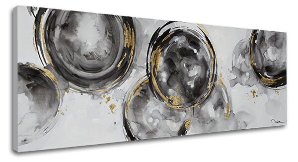 Obraz na plátne ABSTRAKT - 90x30 cm