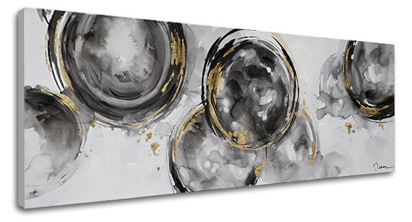 Obraz na plátne ABSTRAKT - 90x30 cm