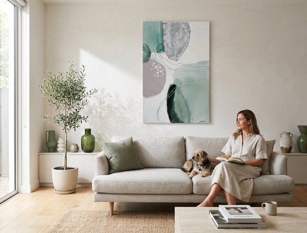 Obraz na plátne ABSTRAKT - 60x80 cm