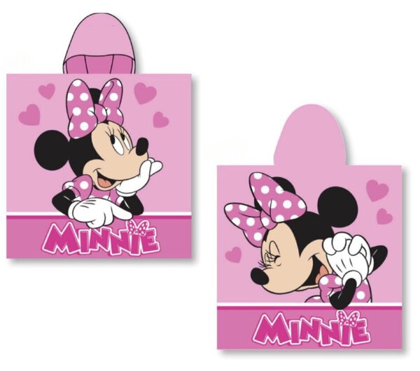 Detské pončo MINNIE MOUSE 55x110cm Faro