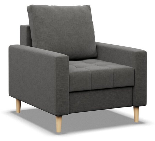 Kreslo OSLO model 2 Sivá