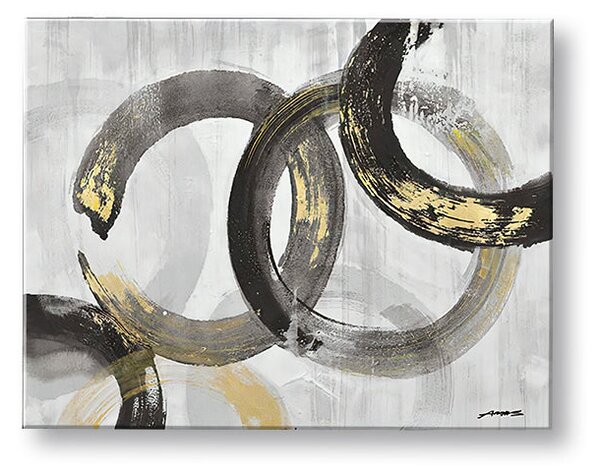 Obraz na plátne ABSTRAKT 80x60 cm